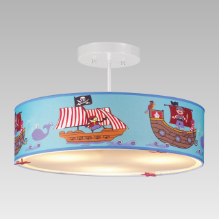 BORUSIA detský luster s pirátmi 3xE14/40W