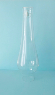 Sklenený cylinder číry montážny otvor 3,9cm, výška: 21cm