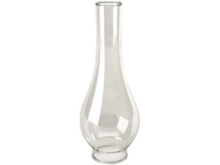 Sklenený cylinder číry montážny otvor 5cm, výška: 25cm