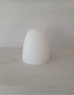 Náhradné sklenené tienidlo DIANA matné biele priemer 8,8cm, pre závit E14 