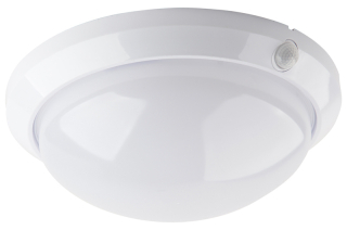 Svietidlo s PIR senzorom FLAVIA biele 1xE27/60W, IP44