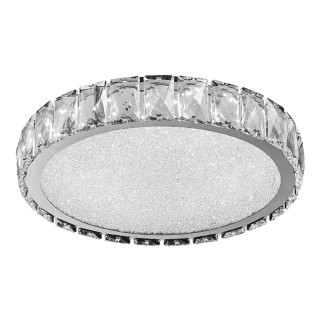 GIRO krištáľový stropný luster 1xLED/60W/3000K, priemer 80cm