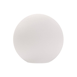 Náhradné tienidlo guľka priemer 12cm, montážny otvor: 5cm biela matná