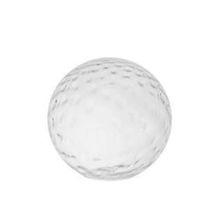 Náhradné tienidlo guľa priemer 25cm, montážny otvor: 10cm číra OPTYK