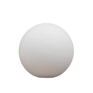 Náhradné tienidlo guľka priemer 13cm, montážny otvor: 4cm matná biela