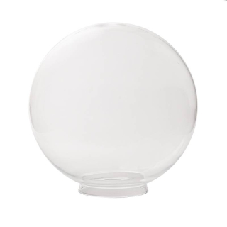 Náhradné tienidlo guľa priemer 35cm s hrdlom montážny otvor: 15cm číra