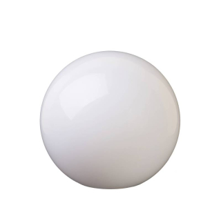Náhradné tienidlo guľa priemer 35cm, montážny otvor: 10cm lesklá biela