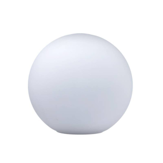 Náhradné tienidlo guľa priemer 35cm, montážny otvor: 15cm mrazová biela