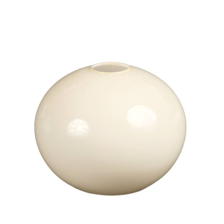 Náhradné tienidlo pre závit E27 (45mm), priemer 20cm lesklé béžové