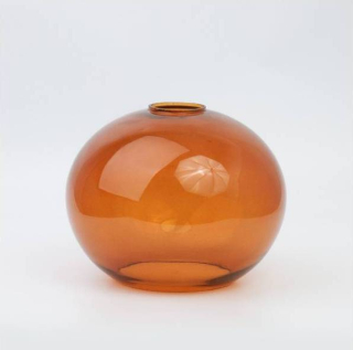 Náhradné tienidlo pre závit E27 (45mm), priemer 20cm farba: koňak