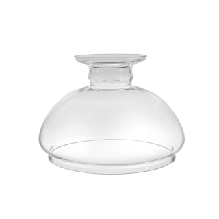 Náhradné tienidlo priemer 18,6cm petrolejkové číre