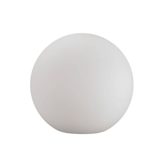 Náhradné tienidlo guľa priemer 40cm, montážny otvor: 15cm matná biela