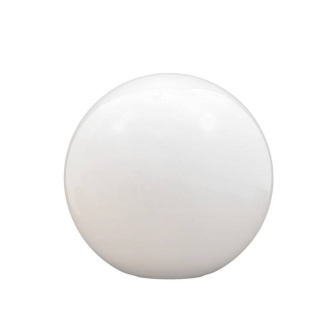Náhradné tienidlo guľa priemer 45cm, montážny otvor: 16,5cm lesklá biela