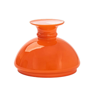 Náhradné tienidlo priemer 15,4cm petrolejkové oranžové