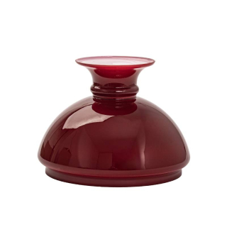 Náhradné tienidlo priemer 15,4cm petrolejkové červené
