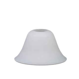 Náhradné tienidlo pre závit E27 (4,2cm) matné biele, priemer: 17cm