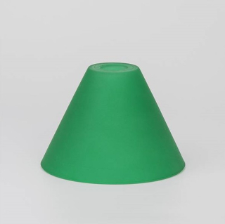 Náhradné tienidlo pre závit E14 (3cm) zelené priemer: 16cm