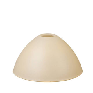 Náhradné tienidlo pre závit E27 (42mm) béžové, priemer: 19cm 
