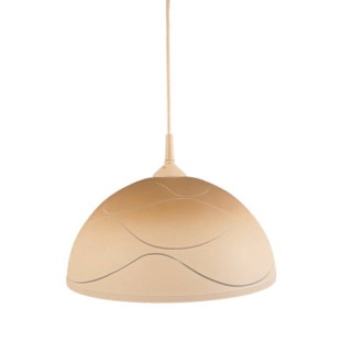 Náhradné tienidlo pre závit E27 (4,2cm) hnedo-béžové, priemer: 35cm