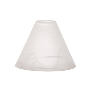 Náhradné tienidlo pre závit E27 (4cm) biely alabaster, priemer: 15,6cm