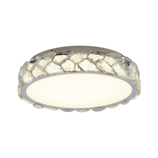 LARUNA krištáľový stropný luster 1xLED/32W/4000K, priemer 40cm