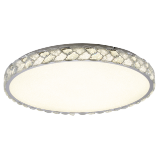 LARUNA krištáľový stropný luster 1xLED/85W/4000K, priemer 80cm