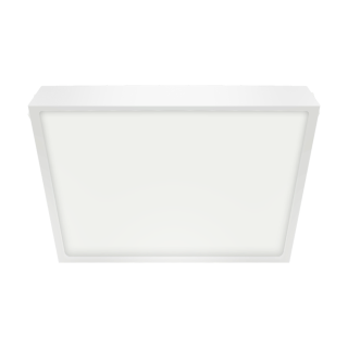 LENYS II stropné ledkové svietidlo biele LED 18W/4000K, 19x19cm, IP20/IP44