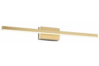 LINEA nástenné kúpeľňové svietidlo zlaté LED/8W/4000K, dĺžka 60cm, IP44