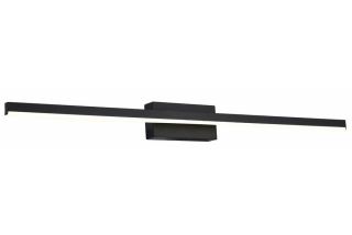 LINEA nástenné kúpeľňové svietidlo čierne LED/12W/4000K, dĺžka 80cm, IP44