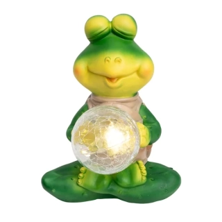 Solárne led svietidlo KORYTNAČKA 1xLED teplá biela, výška: 23cm