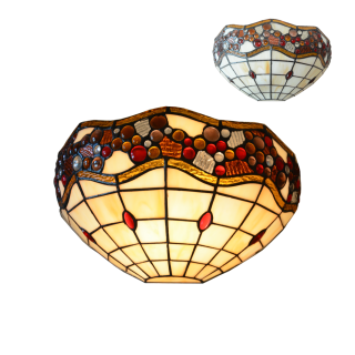 TIFFANY vitrážne nástenné svietidlo 1xE14/40W č.99