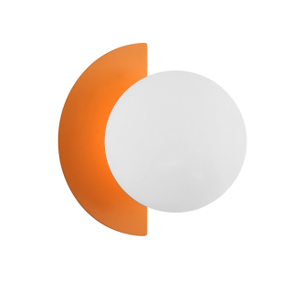 NAUTI nástenné svietidlo oranžové s bielou guľou 1xG9/25W IP20