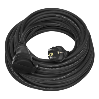 Pohyblivý prívod čierny 20m/3x1,5mm spojka FG, IP44