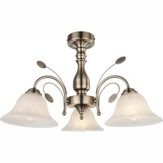 POSADAS stropný luster 3xE27/60W, priemer 60cm