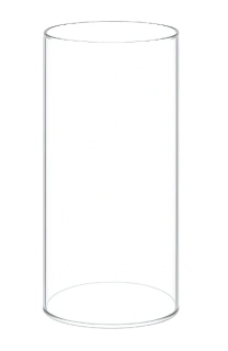 Sklenený válec cylinder číry priemer 10cm/0,25cm