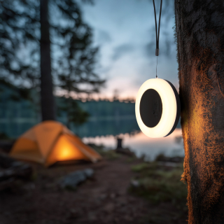 Solárne dotykové svietidlo na zavesenie LED 3W/3,7V/3000K IP54