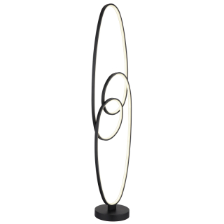 SPIRA stojanová lampa čierna LED 39W LED/CCT výška: 122cm