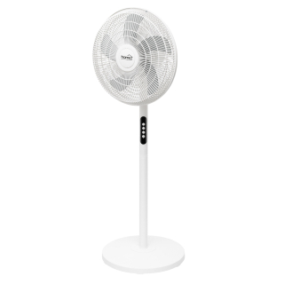 Stojanový ventilátor biely 50W, priemer 40cm