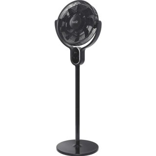 Stojanový ventilátor čierny 25W s diaľkovým ovládaním, priemer 40cm