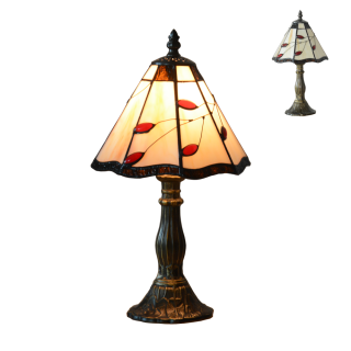 TIFFANY vitrážna stolná lampa 1xE14/40W č.173