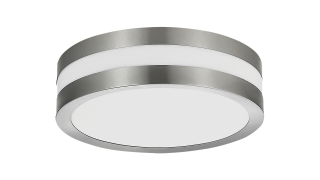 STUTTGART stropné nerezové svietidlo 2xE27/11W IP44