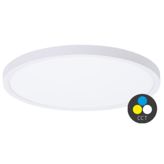 SALY stropné svietidlo biele LED 50W/CCT 3000-6000K, priemer: 60cm, IP40