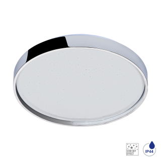 SWIMM stropné svietidlo 1xLED/22W/4000K s trblietavým efektom, priemer 33,5cm, IP44