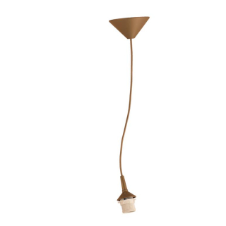 Závesné plastové lanko HOLLAND zlaté pre objímku E27, dĺžka 70cm