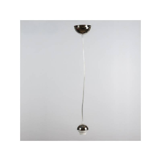 Závesné kovové lanko chrómové pre objímku E27, dĺžka 120cm