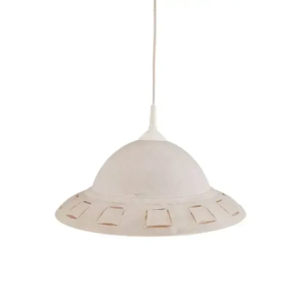 Závesná rustikálna lampa 1xE27/60W, priemer 39,5cm 