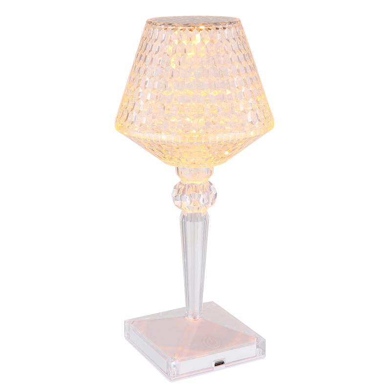 GIXI stolná USB lampa stmievateľná číra 1xLED/1,5W/5V CCT 2700/4000/6500K