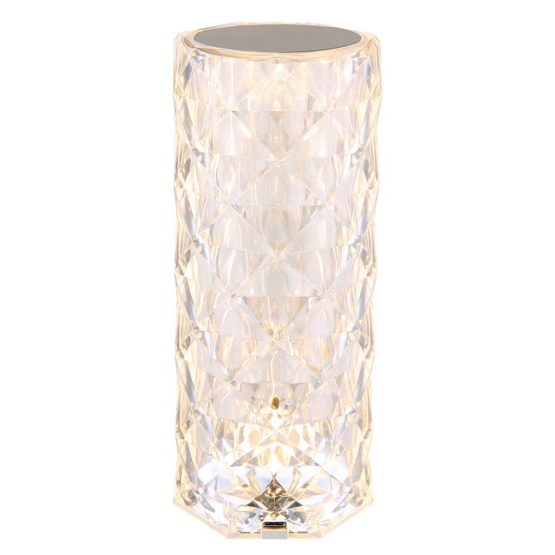 GIXI okrúhla stolná USB lampa stmievateľná číra 1xLED/1,5W/5V CCT 2700/4000/6500K