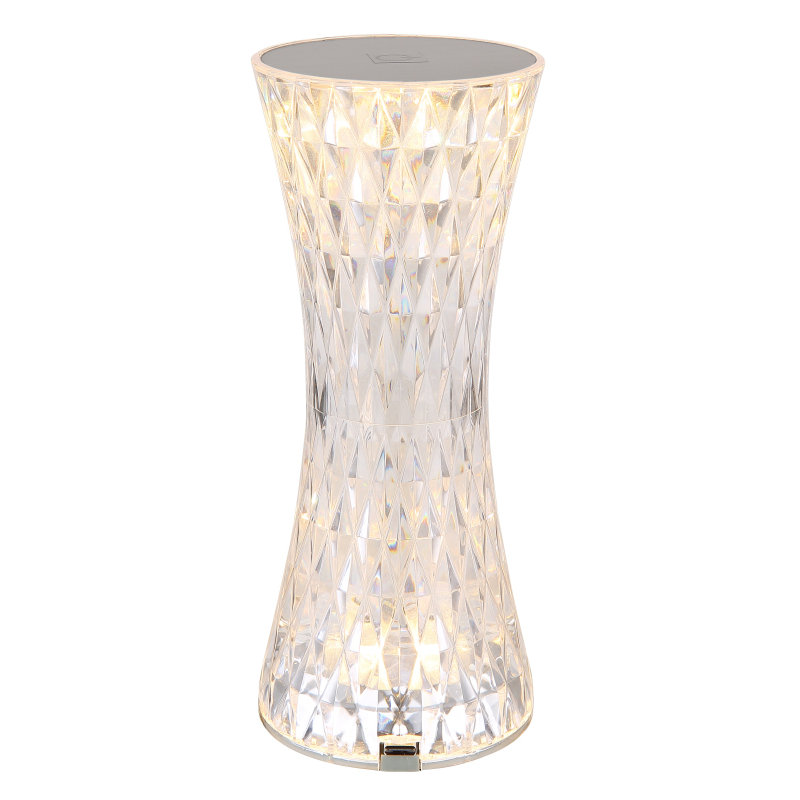 GIXI stolná USB lampa stmievateľná číra 1xRBGW LED/1,5W/5V 