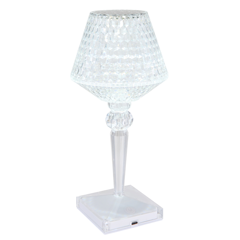 GIXI stolná USB lampa stmievateľná číra 1xLED/1,5W/5V CCT 2700/4000/6500K